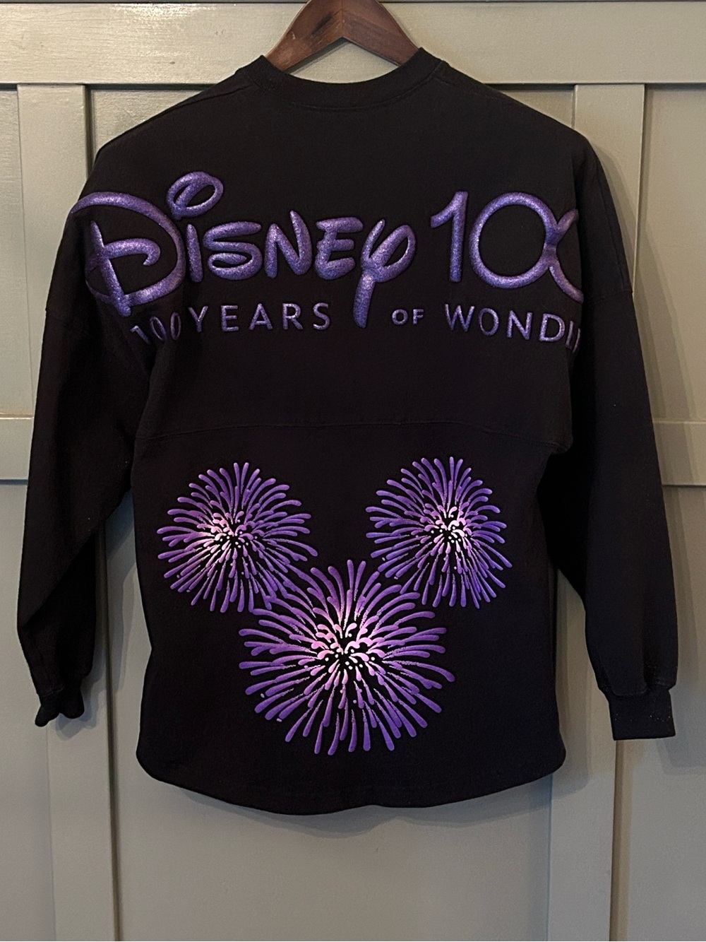 Disney Disney100 Platinum Celebration Finale Spirit Jersey Disneyland Size XS